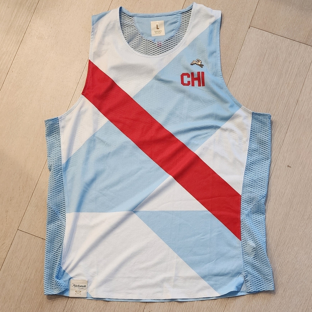 Tracksmith Chicago Marathon Edition Singlet